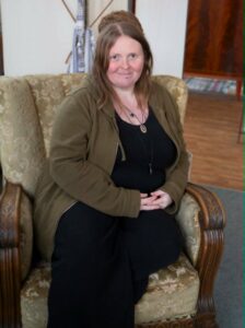Porträtt av Katie Jones
